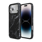 Black Pearl | Classic Black Marble Case iPhone Case get.casely 