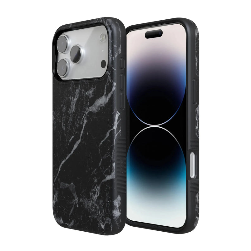 Black Pearl | Classic Black Marble Case iPhone Case get.casely 