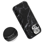 Black Pearl | Classic Black Marble Case iPhone Case get.casely 