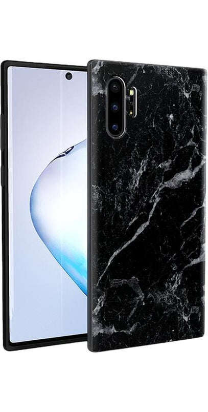 Black Pearl | Classic Black Marble Samsung Case Samsung Case get.casely 