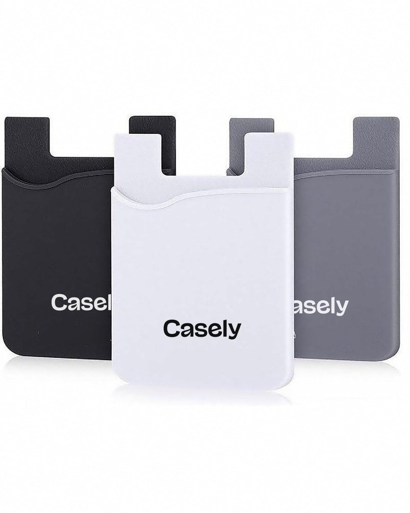 Black Silicone Wallet SHOPSTORM_HIDDEN_PRODUCT Casely Club 