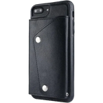 Black Vegan Leather | Wallet Case iPhone Case get.casely 