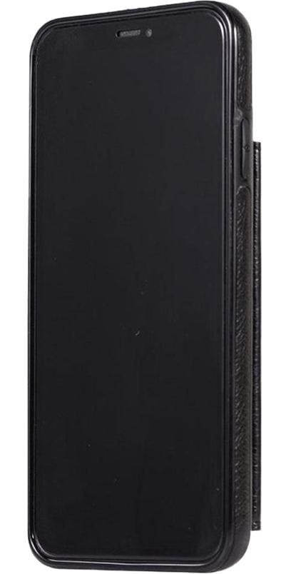 Black Vegan Leather | Wallet Case iPhone Case get.casely 