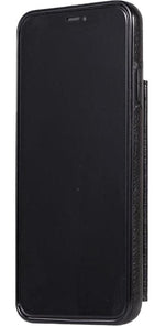 Black Vegan Leather | Wallet Case iPhone Case get.casely 