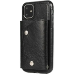 Black Vegan Leather | Wallet Case iPhone Case get.casely Wallet iPhone 11 Pro 