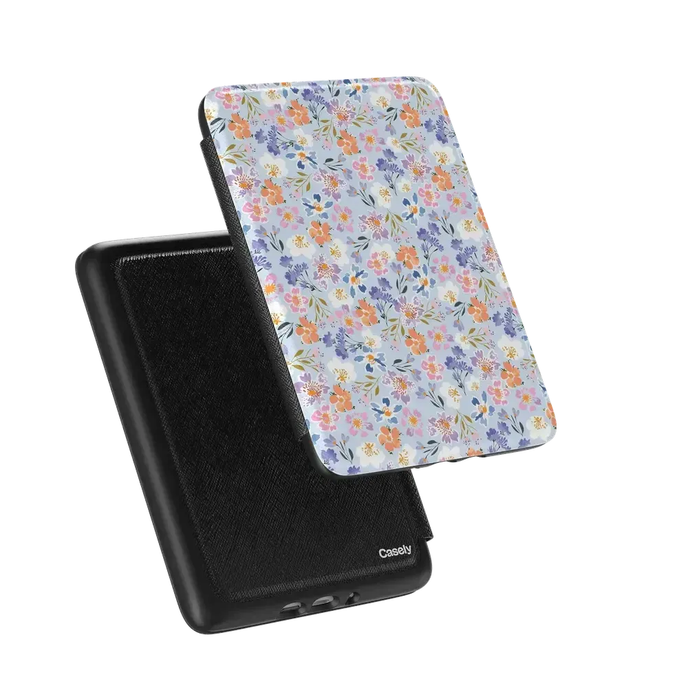 Poppy Meadows Pastel Floral Kindle Case - Thumbnail 5