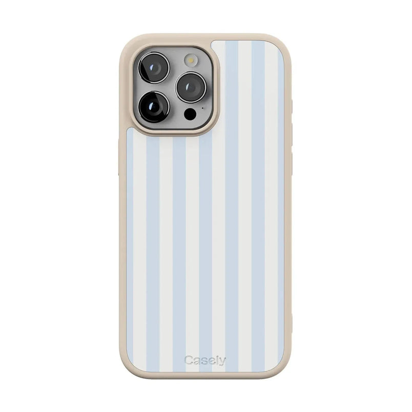 Blue Stripes | Sunday Best Case Phone Case get.casely Align + MagSafe® iPhone 15 Pro Max 
