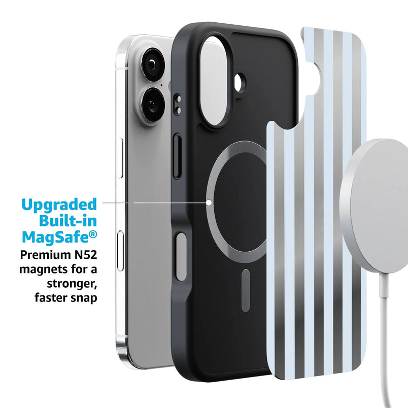 Blue Stripes | Sunday Best Case Phone Case get.casely 