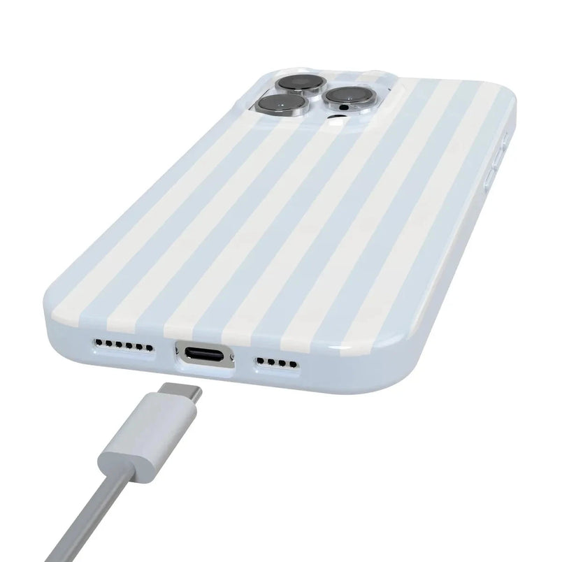 Blue Stripes | Sunday Best Case Phone Case get.casely 