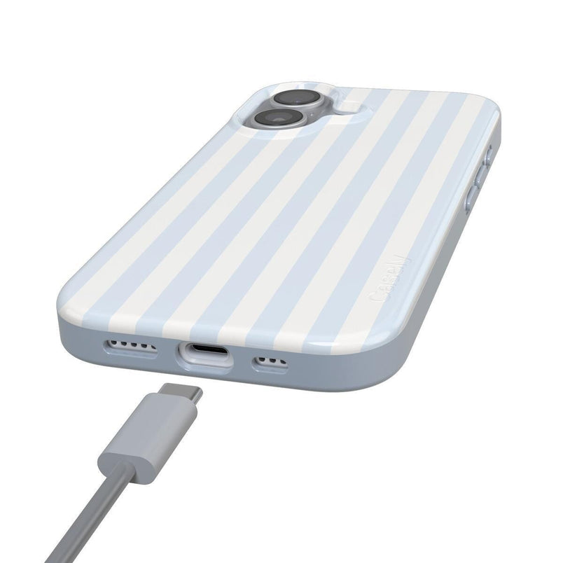 Blue Stripes | Sunday Best Case Phone Case get.casely 