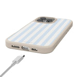 Blue Stripes | Sunday Best Case Phone Case get.casely 