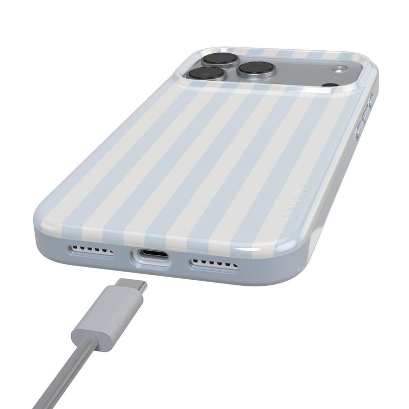 Blue Stripes | Sunday Best Case Phone Case get.casely 