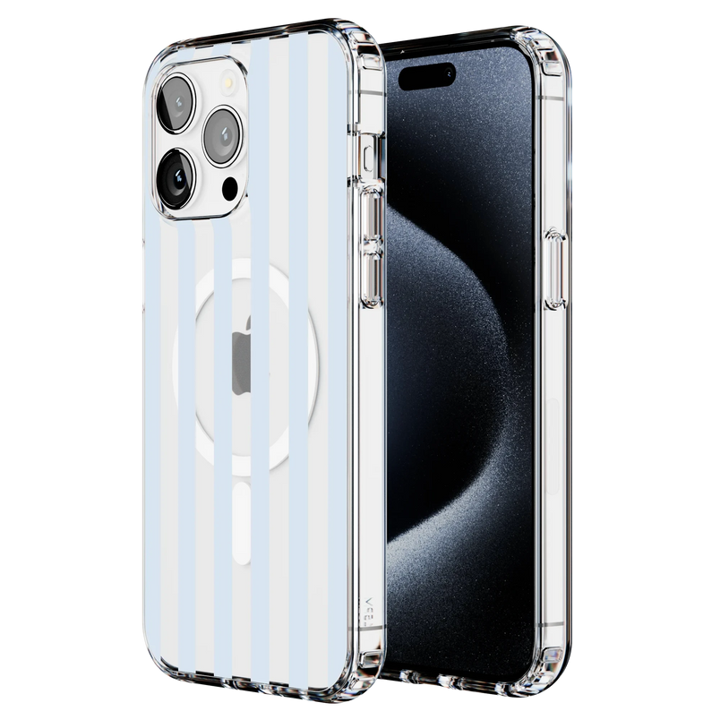 Blue Stripes | Sunday Best Case Phone Case get.casely 