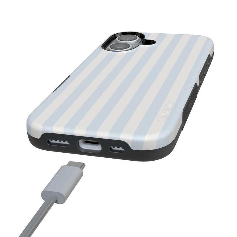Blue Stripes | Sunday Best Case Phone Case get.casely 