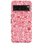 Blush Garden | Floral Doodle Case Phone Case Casetry Essential Google Pixel 9