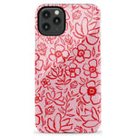 Blush Garden | Floral Doodle Case Phone Case Casetry Essential iPhone 11 Pro Max
