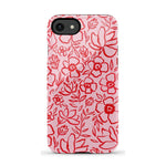 Blush Garden | Floral Doodle Case Phone Case Casetry Essential iPhone 6/7/8