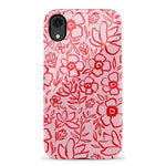 Blush Garden | Floral Doodle Case Phone Case Casetry Essential iPhone XR 