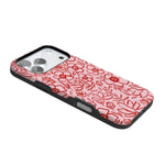 Blush Garden | Floral Doodle Case Phone Case Casetry 