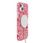 Blush Garden | Floral Doodle Case Phone Case Casetry 