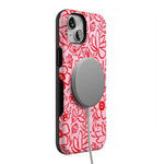 Blush Garden | Floral Doodle Case Phone Case Casetry 