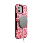 Blush Garden | Floral Doodle Case Phone Case Casetry 