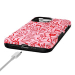 Blush Garden | Floral Doodle Case Phone Case Casetry 