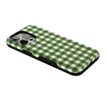 Checked Twice | Green Plaid Case