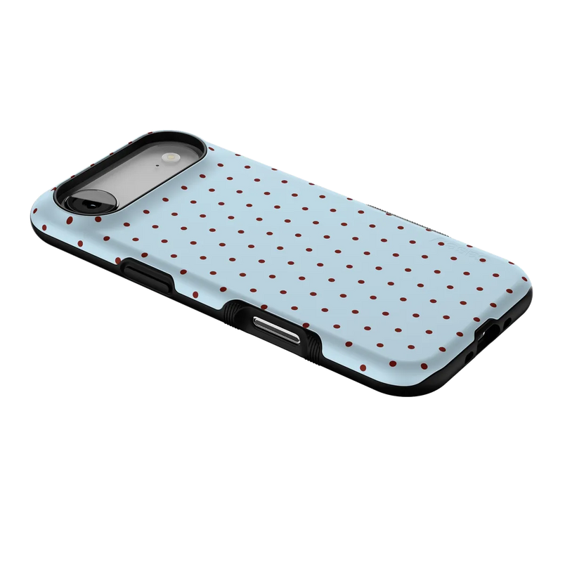 On the Dot | Blue Polka Dot Case