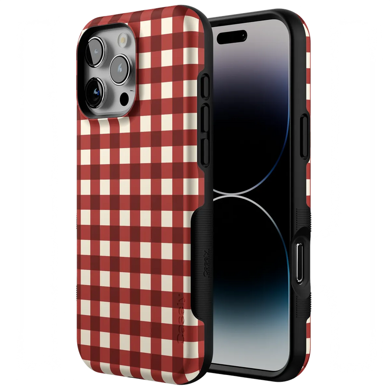 Checked Twice | Red Plaid Case