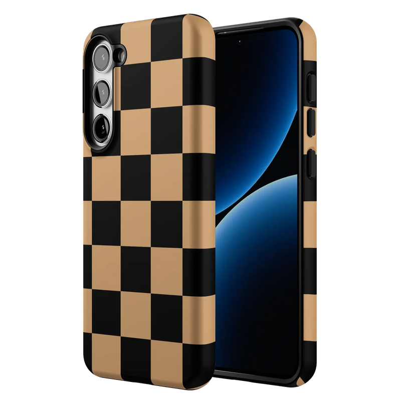 Fit Check | Black & Brown Checkerboard Case