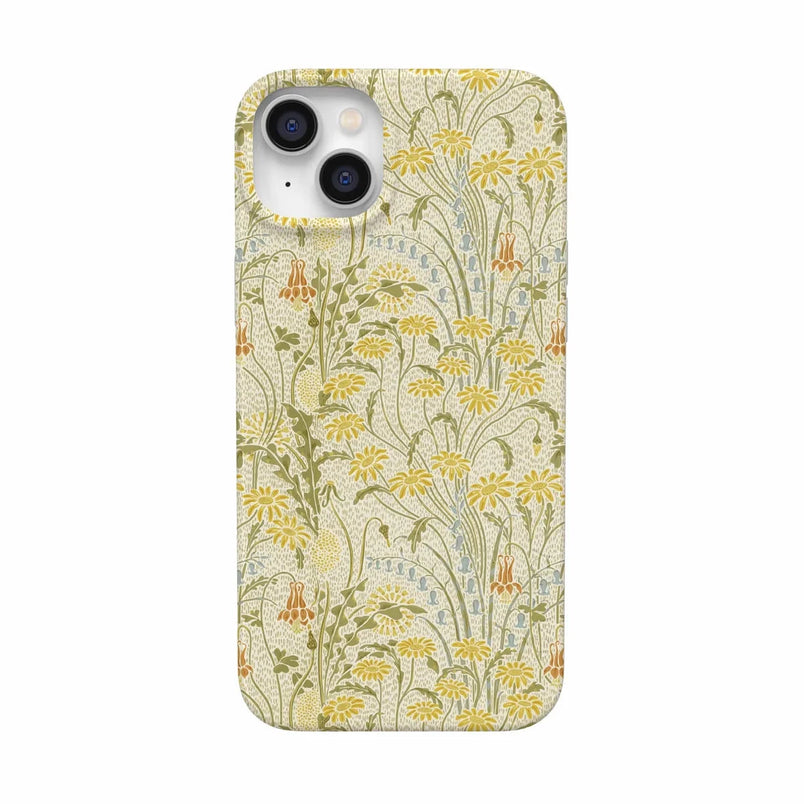 Boho Blooms | Golden Floral Case iPhone Case get.casely Classic + MagSafe® iPhone 14 Plus 