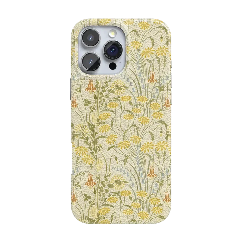 Boho Blooms | Golden Floral Case iPhone Case get.casely Classic + MagSafe® iPhone 16 Pro Max 