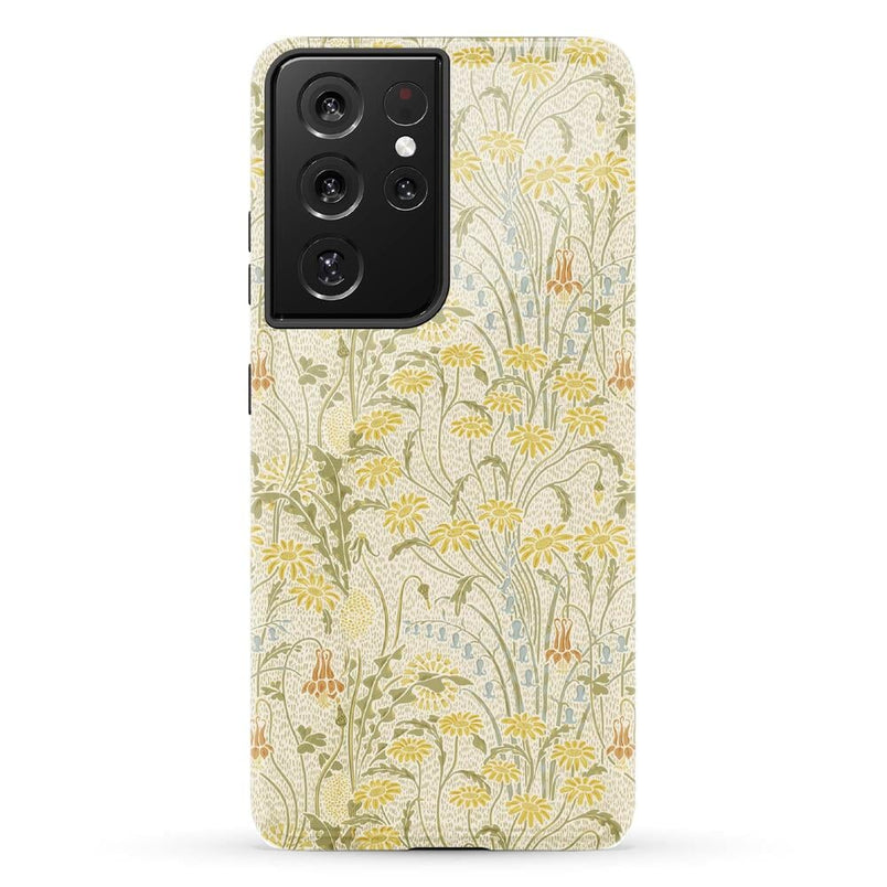 Boho Blooms | Golden Floral Case iPhone Case get.casely Essential Galaxy S21 Ultra 