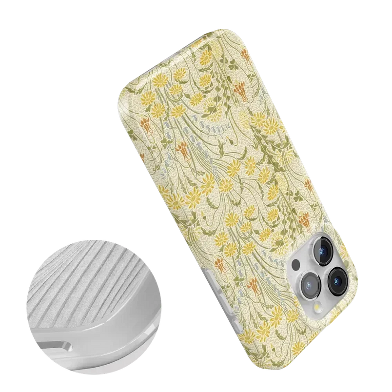 Boho Blooms | Golden Floral Case iPhone Case get.casely 