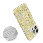Boho Blooms | Golden Floral Case iPhone Case get.casely 