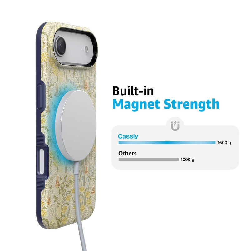 Boho Blooms | Golden Floral Case iPhone Case get.casely 