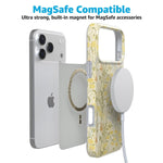 Boho Blooms | Golden Floral Case iPhone Case get.casely 