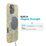 Boho Blooms | Golden Floral Case iPhone Case get.casely 