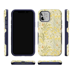 Boho Blooms | Golden Floral Case iPhone Case get.casely 