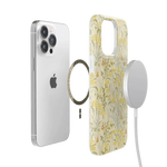 Boho Blooms | Golden Floral Case iPhone Case get.casely 