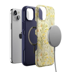 Boho Blooms | Golden Floral Case iPhone Case get.casely 