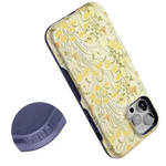 Boho Blooms | Golden Floral Case iPhone Case get.casely 