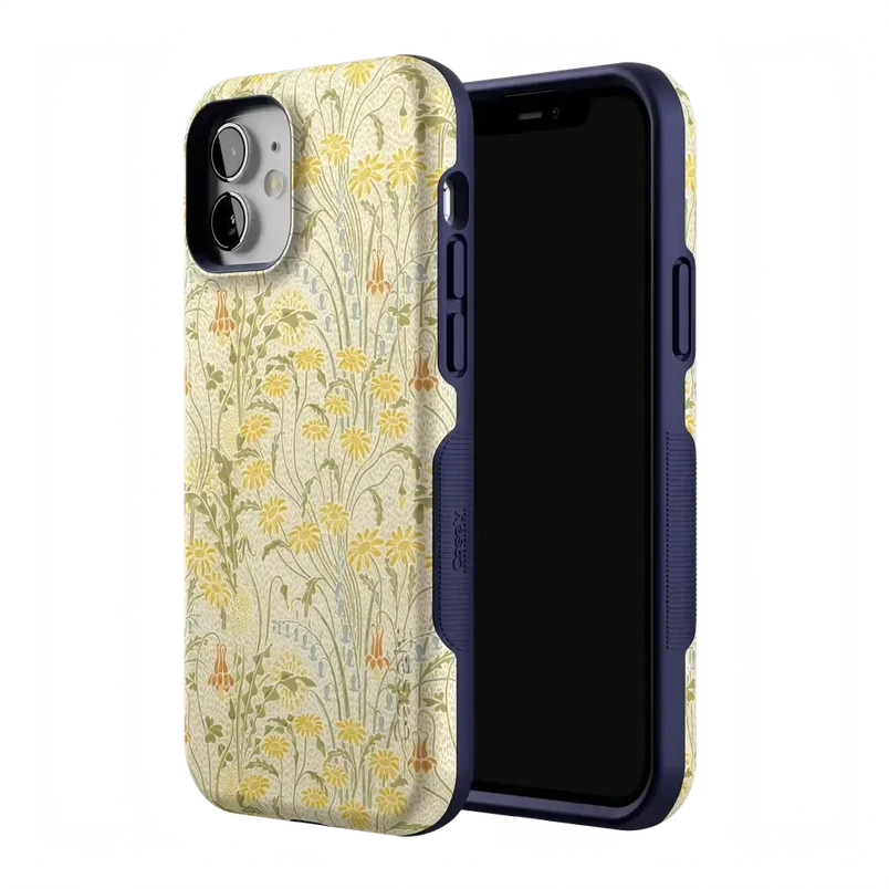 Boho Blooms | Golden Floral Case iPhone Case get.casely 