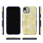 Boho Blooms | Golden Floral Case iPhone Case get.casely 