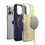 Boho Blooms | Golden Floral Case iPhone Case get.casely 