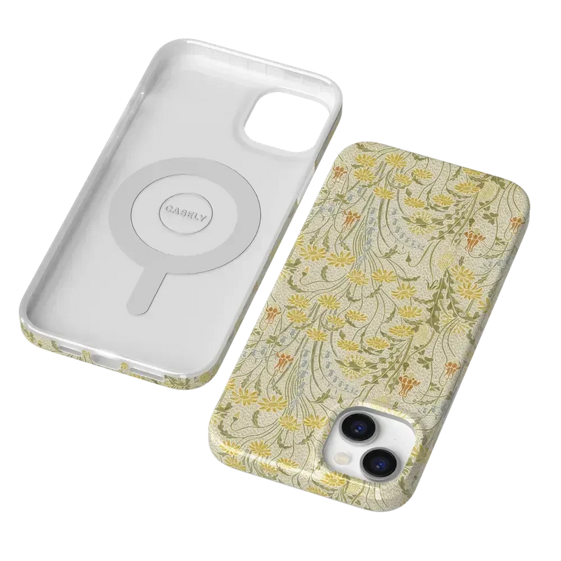 Boho Blooms | Golden Floral Case iPhone Case get.casely 