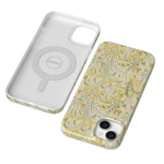 Boho Blooms | Golden Floral Case iPhone Case get.casely 