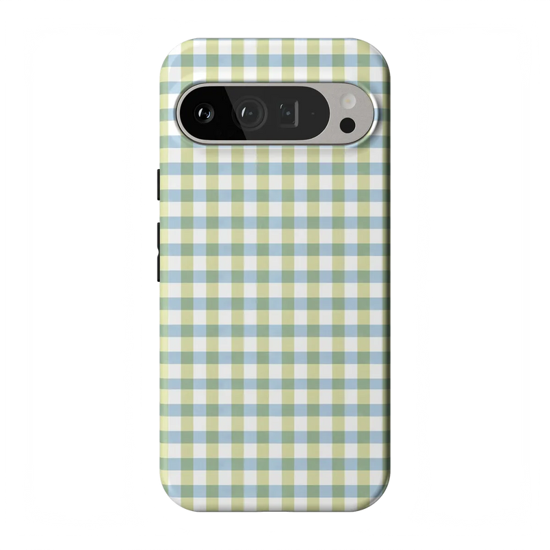 Pastel Picnic | Blue & Green Gingham Case