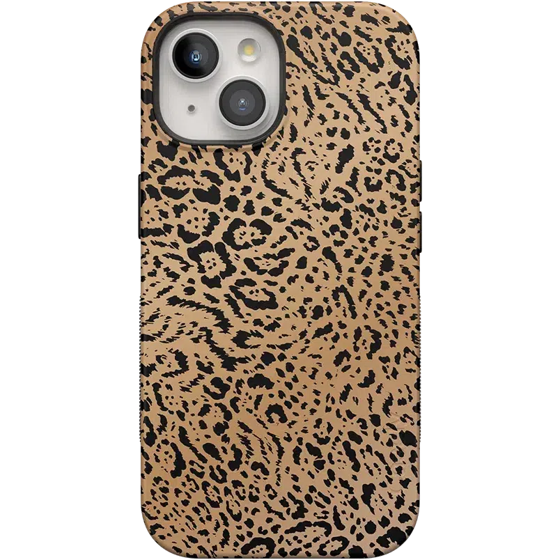 Born to Be Wild | Jaguar Print Case iPhone Case get.casely Bold + MagSafe® iPhone 15 Plus